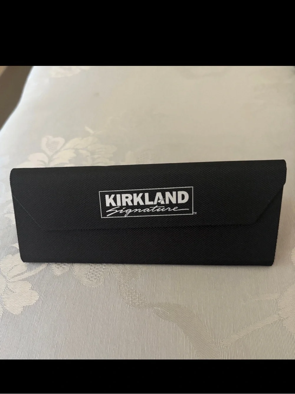 Kirkland Signature Glasses Folds to Flat Travel Case!